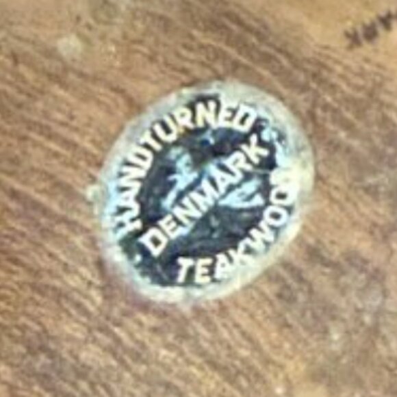 MCM Danish Modern Teak Candle Holders Pair - Picture 6 of 7